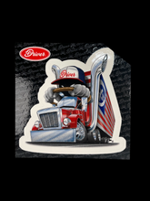 Load image into Gallery viewer, Patriot Driver Silk Screened Sticker 5in